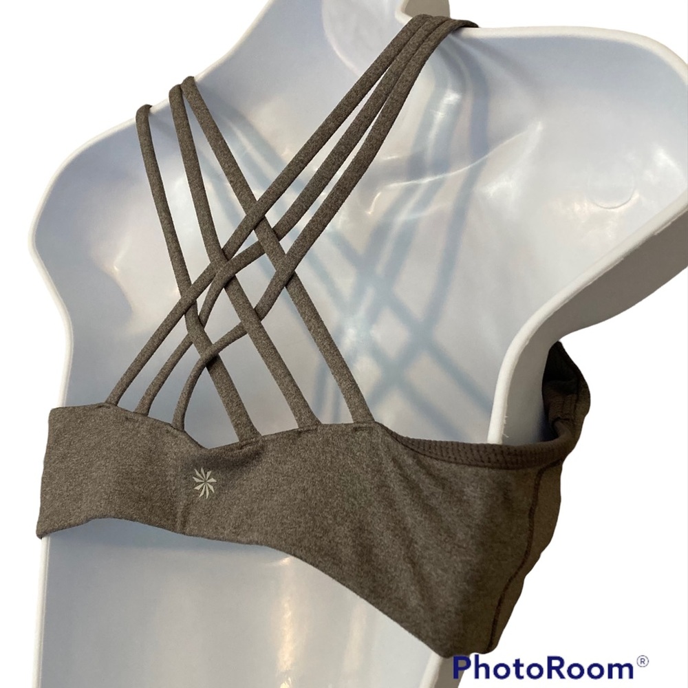 Athleta Hyper Focused Bra Gray Small - image 6